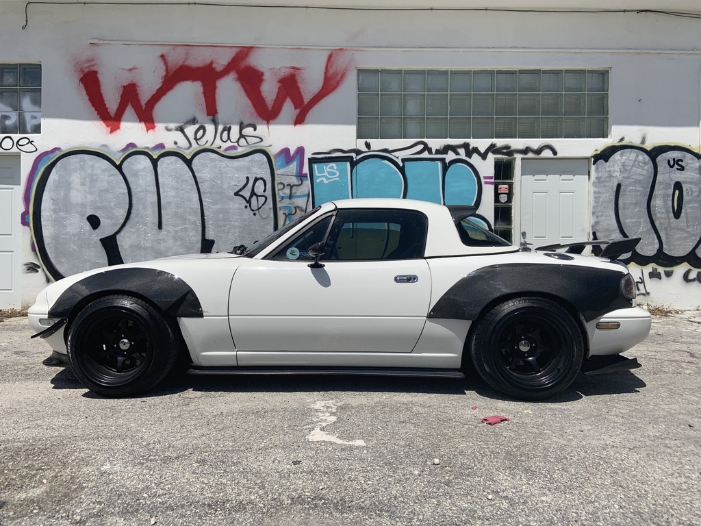 Carbon miata overfenders discount